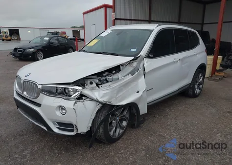 2017 BMW X3 Sdrive28I из США, поврежденный, VIN 5UXWZ7C39H0V86593